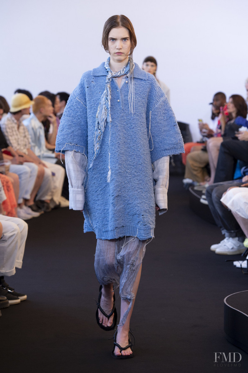 Ilya Vermeulen featured in  the Acne Studios fashion show for Spring/Summer 2020
