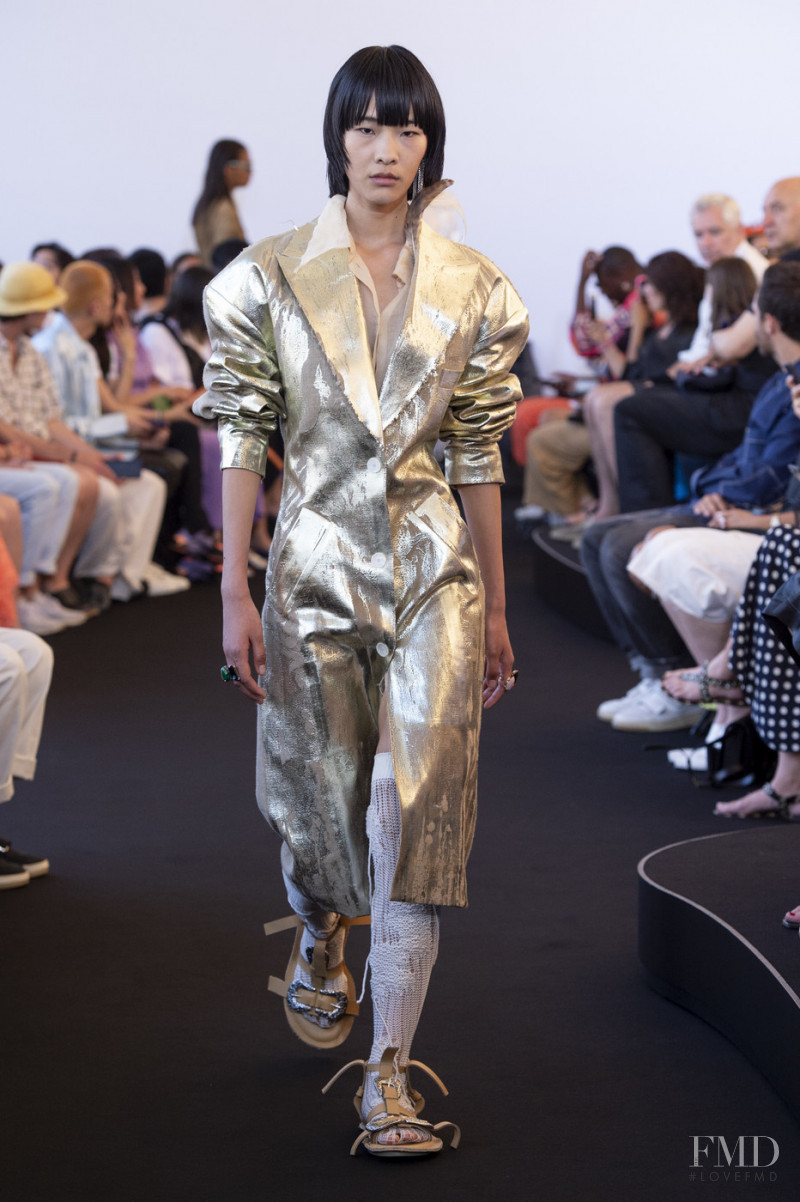 Rui Nan Dong featured in  the Acne Studios fashion show for Spring/Summer 2020
