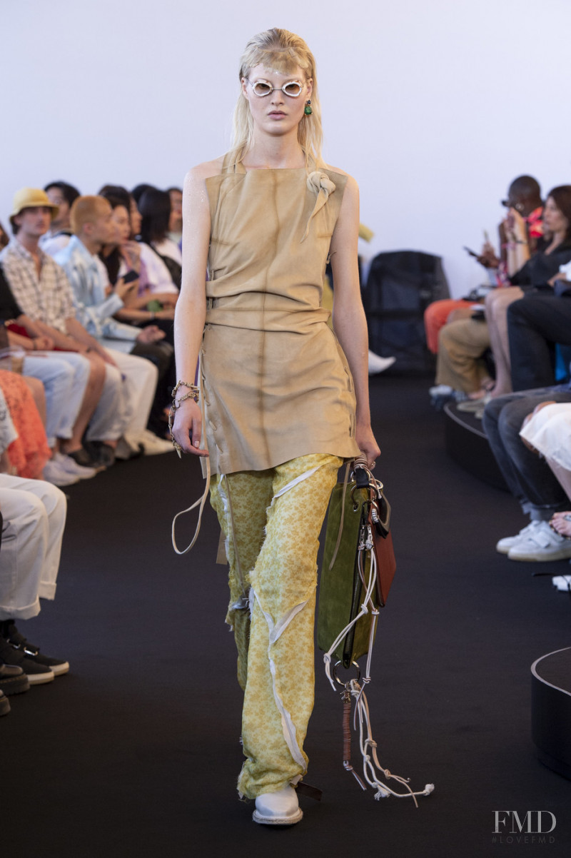 Nana Skovgaard Andersen featured in  the Acne Studios fashion show for Spring/Summer 2020