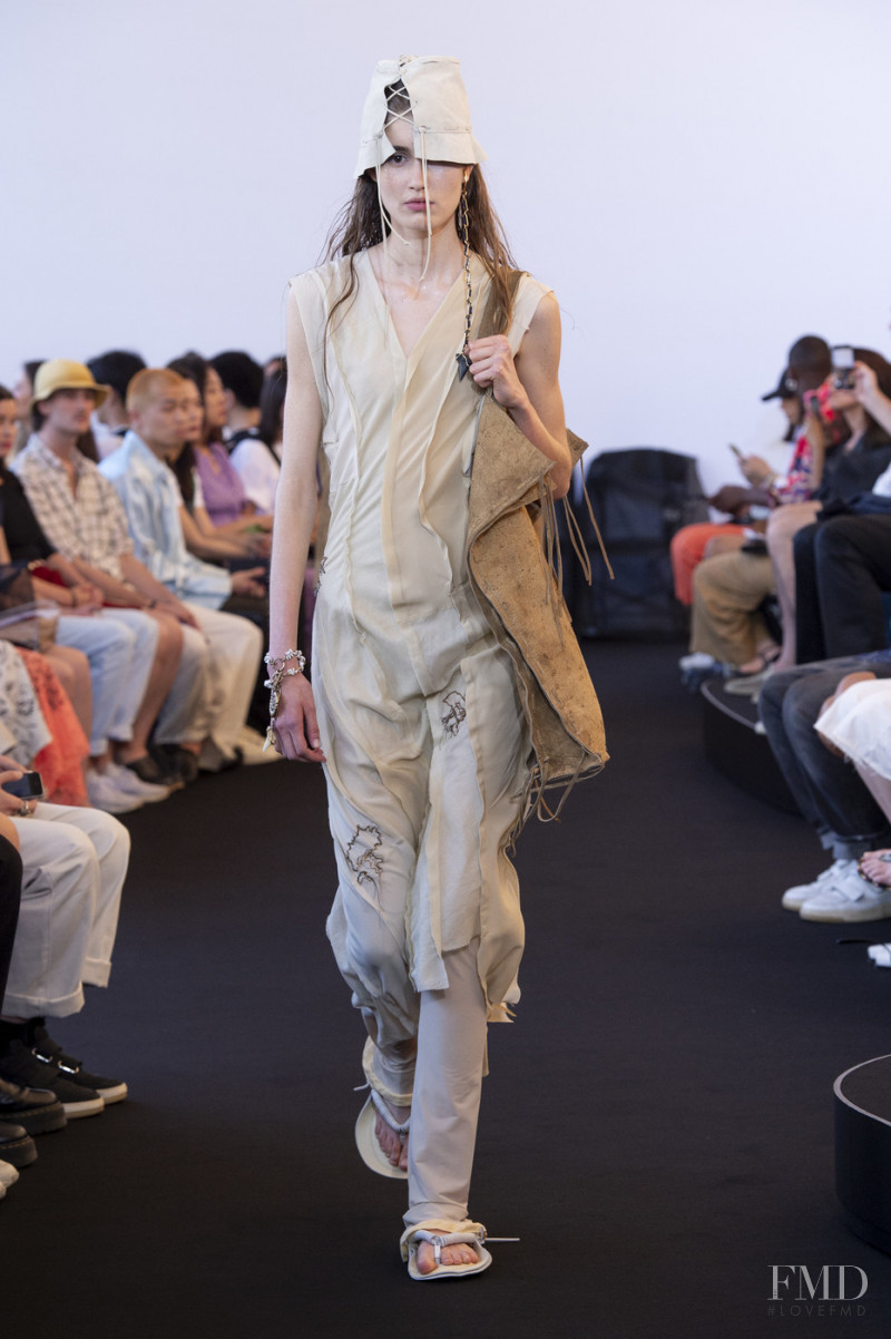 Nina Fresneau featured in  the Acne Studios fashion show for Spring/Summer 2020