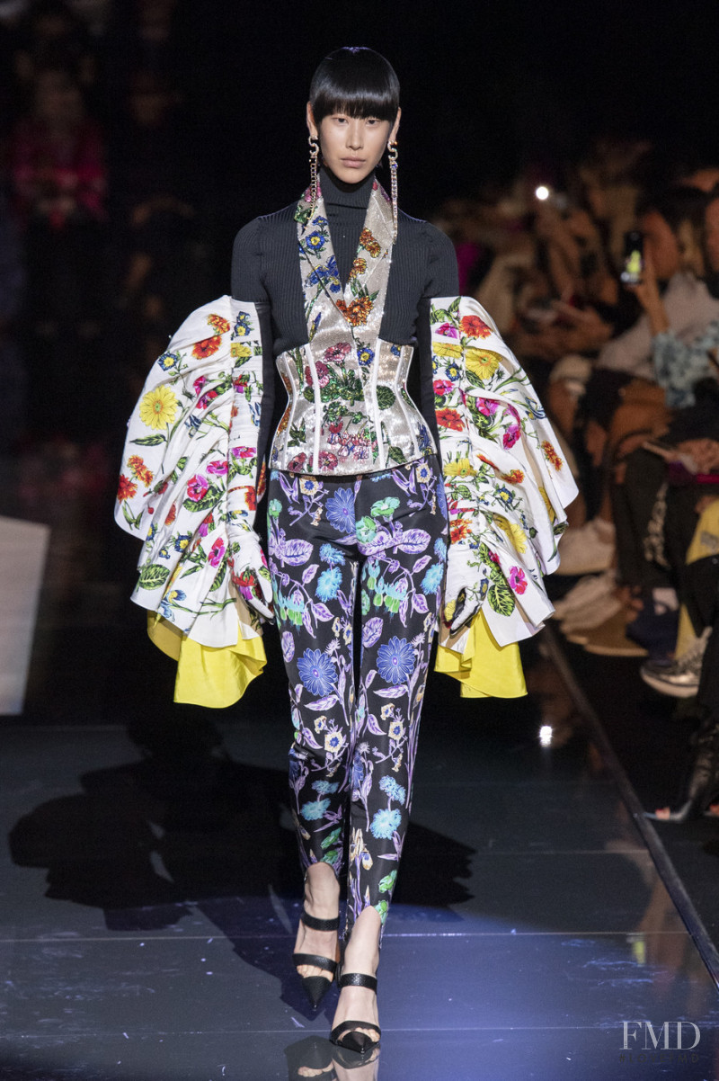 J Moon featured in  the Schiaparelli fashion show for Autumn/Winter 2019
