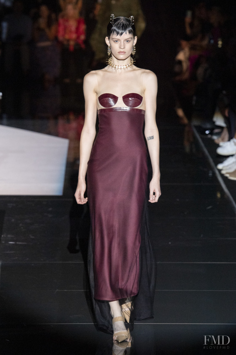 Hannah Elyse featured in  the Schiaparelli fashion show for Autumn/Winter 2019