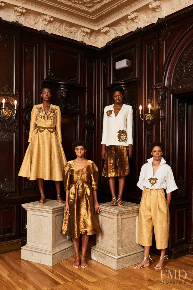 Barbara Sanchez featured in  the Tata-Naka fashion show for Spring/Summer 2019