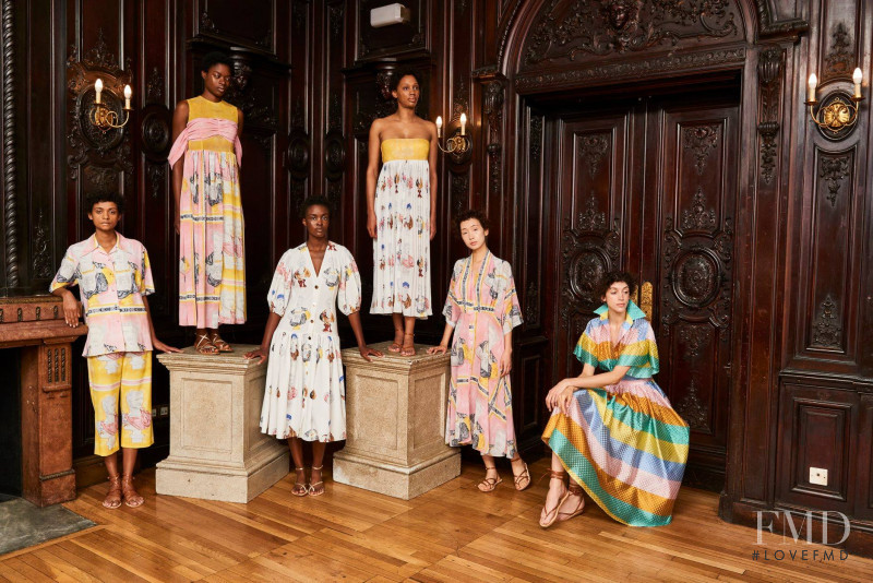 Barbara Sanchez featured in  the Tata-Naka fashion show for Spring/Summer 2019