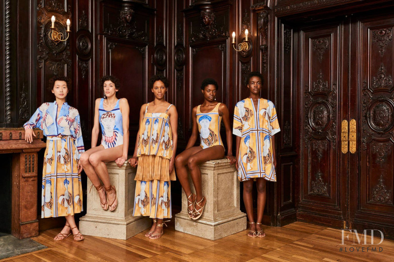 Barbara Sanchez featured in  the Tata-Naka fashion show for Spring/Summer 2019