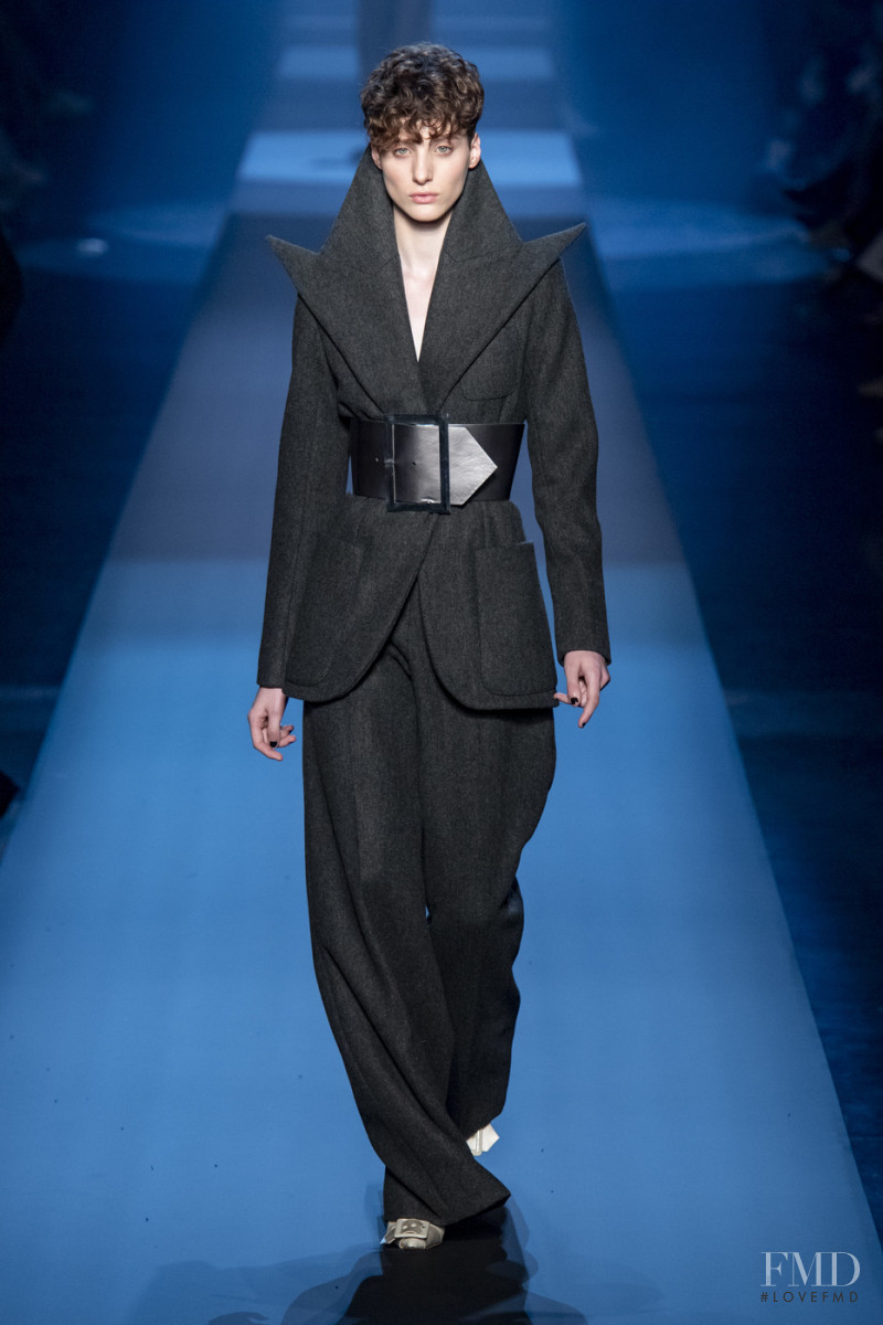 Bo Gebruers featured in  the Jean Paul Gaultier Haute Couture fashion show for Autumn/Winter 2019