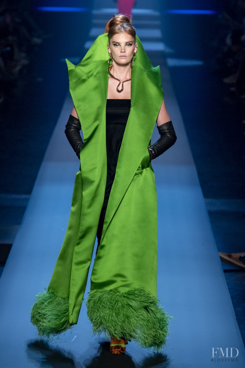 Alexina Graham featured in  the Jean Paul Gaultier Haute Couture fashion show for Autumn/Winter 2019
