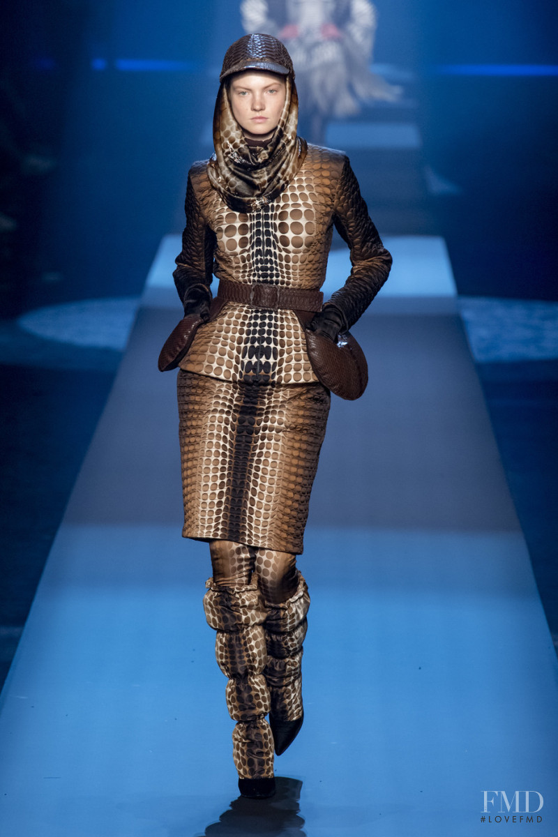 Anastasia Ivanova featured in  the Jean Paul Gaultier Haute Couture fashion show for Autumn/Winter 2019