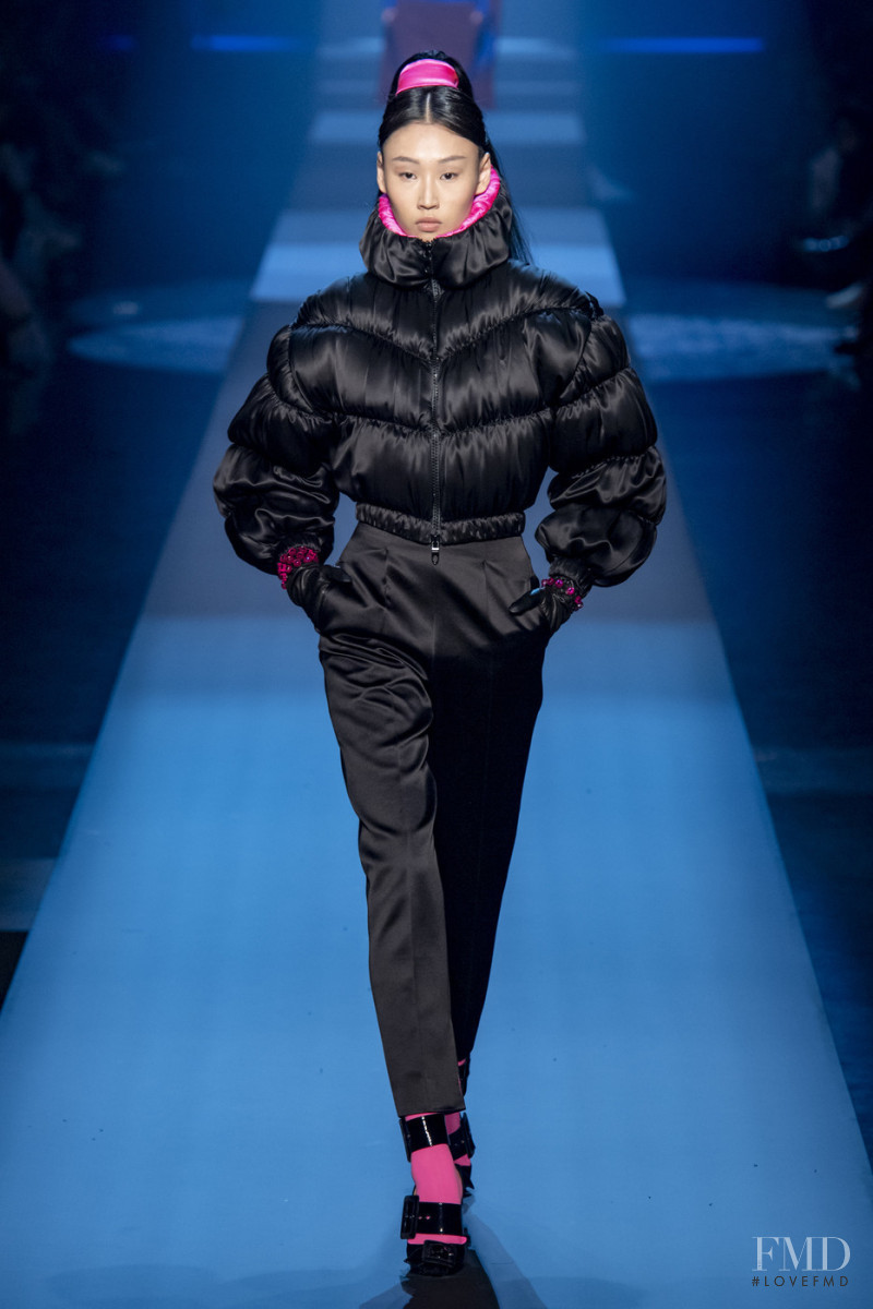 Xiao Yi Jiang featured in  the Jean Paul Gaultier Haute Couture fashion show for Autumn/Winter 2019