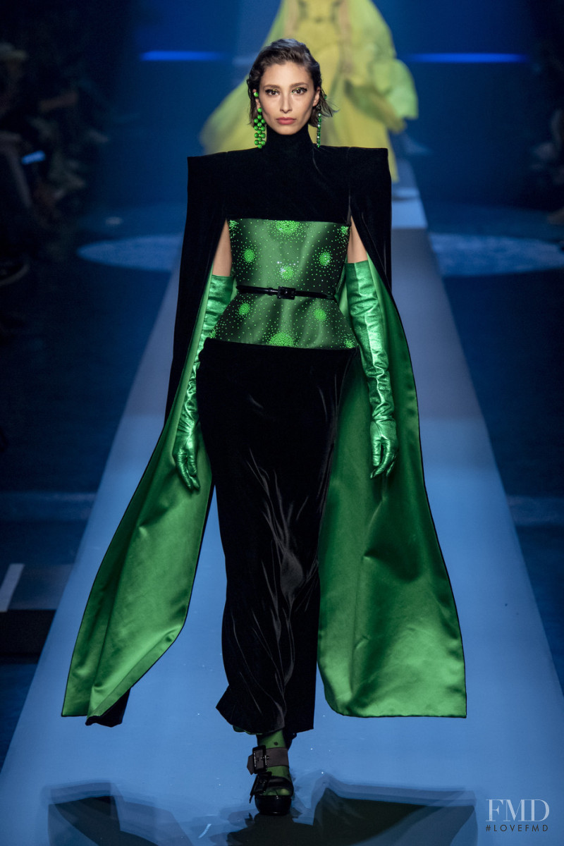 Alexandra Agoston-O\'Connor featured in  the Jean Paul Gaultier Haute Couture fashion show for Autumn/Winter 2019
