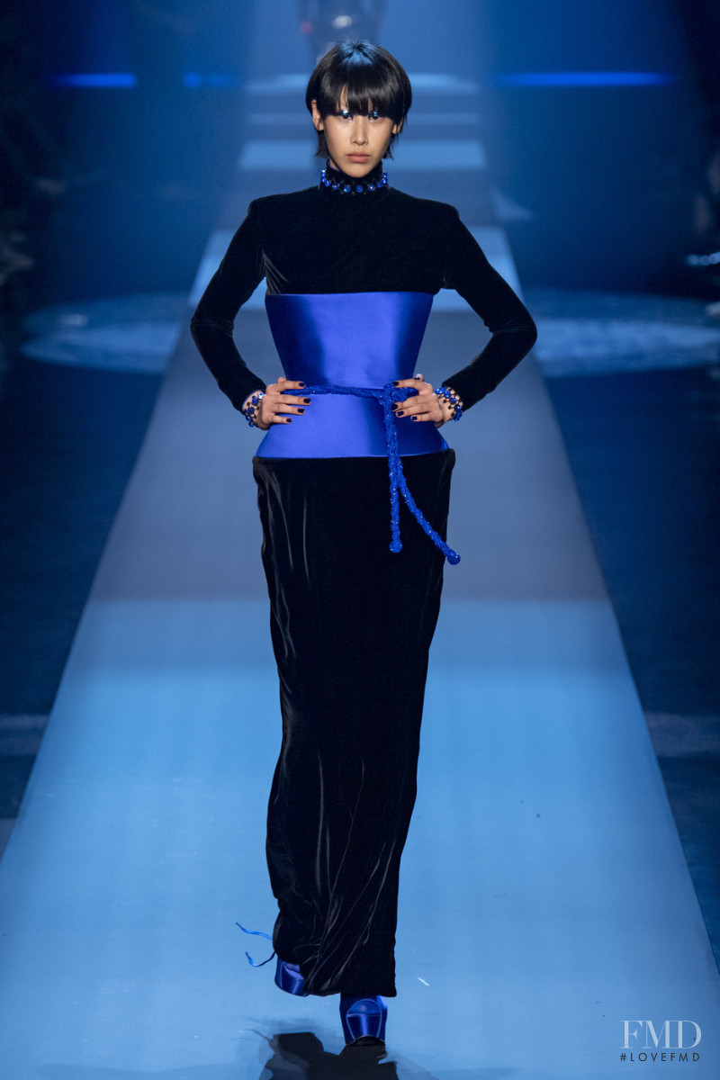 J Moon featured in  the Jean Paul Gaultier Haute Couture fashion show for Autumn/Winter 2019