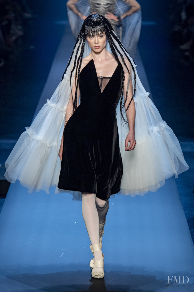 Coco Rocha featured in  the Jean Paul Gaultier Haute Couture fashion show for Autumn/Winter 2019