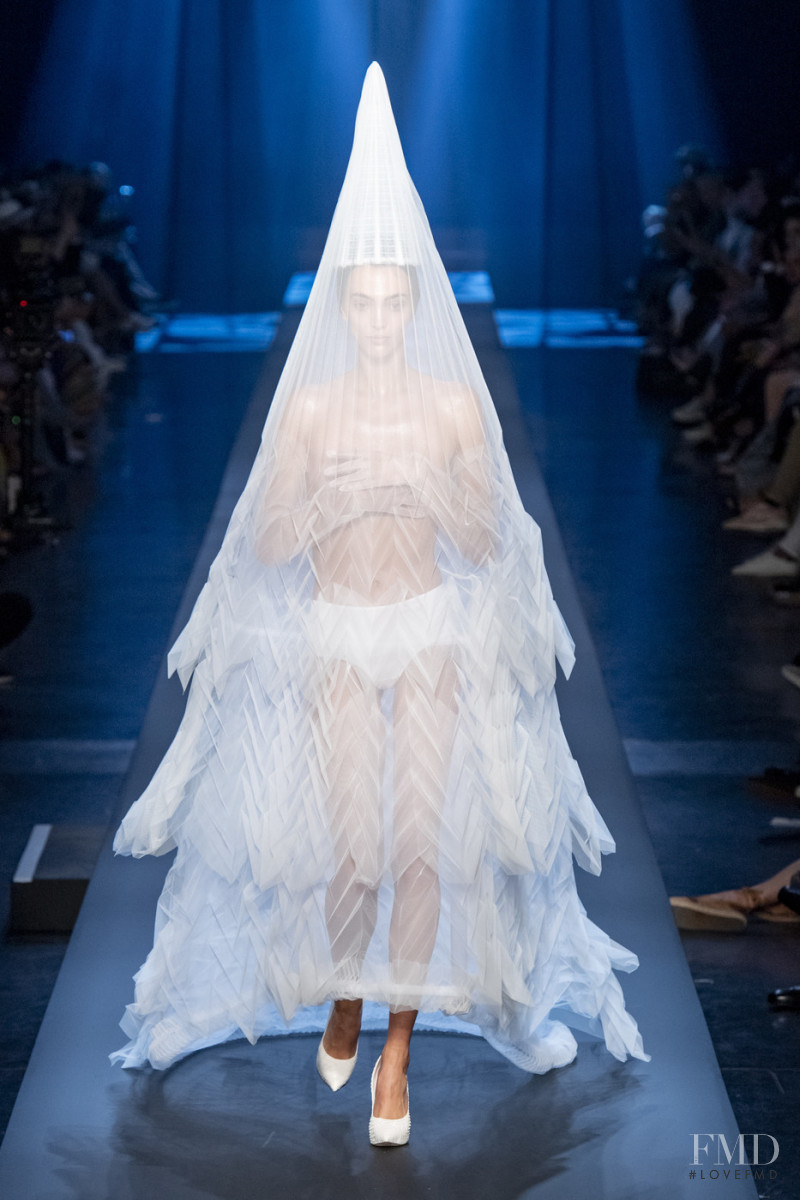 Neus Bermejo featured in  the Jean Paul Gaultier Haute Couture fashion show for Autumn/Winter 2019