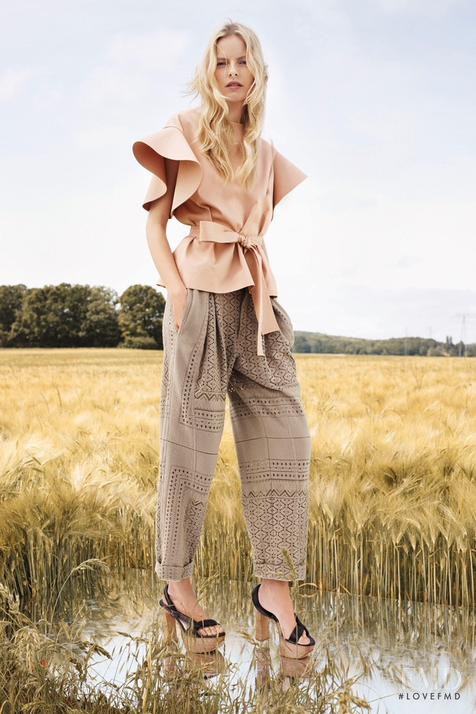 Elza Luijendijk Matiz featured in  the Chloe lookbook for Resort 2013