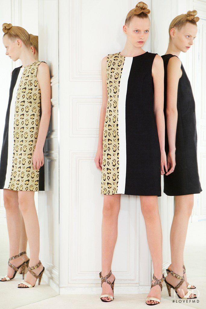 Elza Luijendijk Matiz featured in  the Giambattista Valli lookbook for Resort 2013