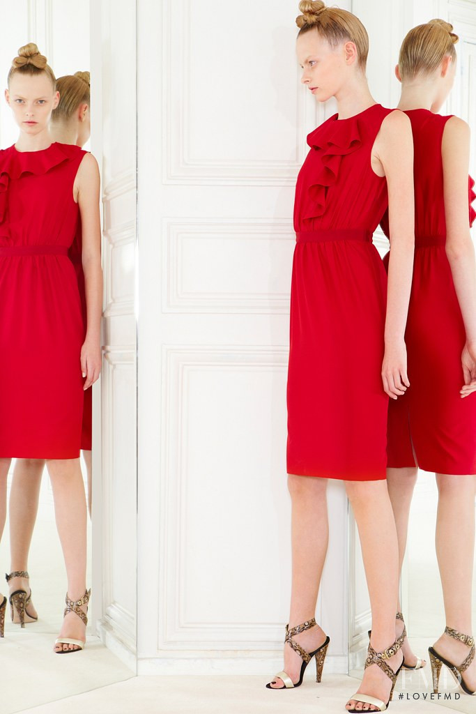 Elza Luijendijk Matiz featured in  the Giambattista Valli lookbook for Resort 2013