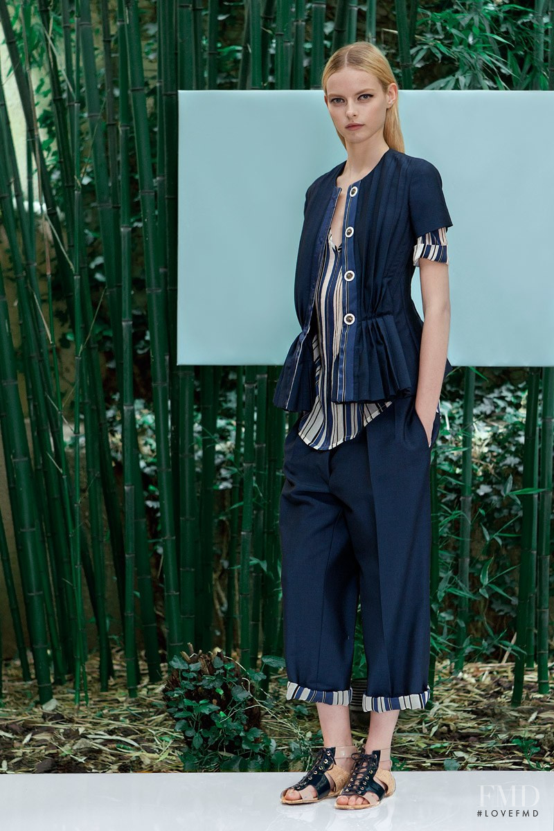 Elza Luijendijk Matiz featured in  the John Galliano lookbook for Resort 2013