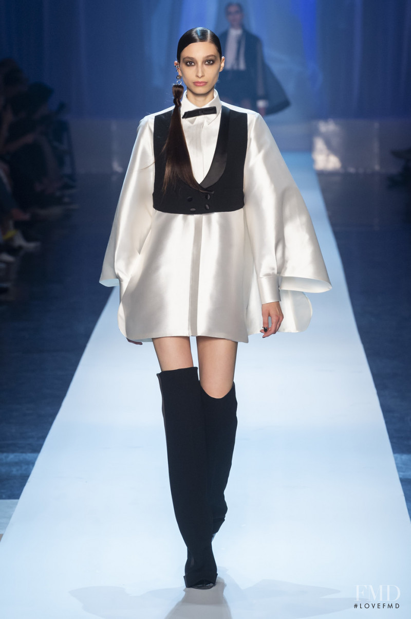 Alexandra Agoston-O\'Connor featured in  the Jean Paul Gaultier Haute Couture fashion show for Autumn/Winter 2018