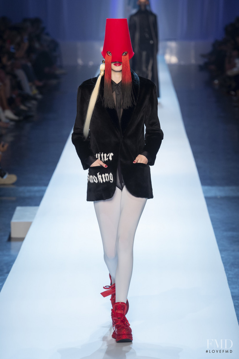 Elza Luijendijk Matiz featured in  the Jean Paul Gaultier Haute Couture fashion show for Autumn/Winter 2018