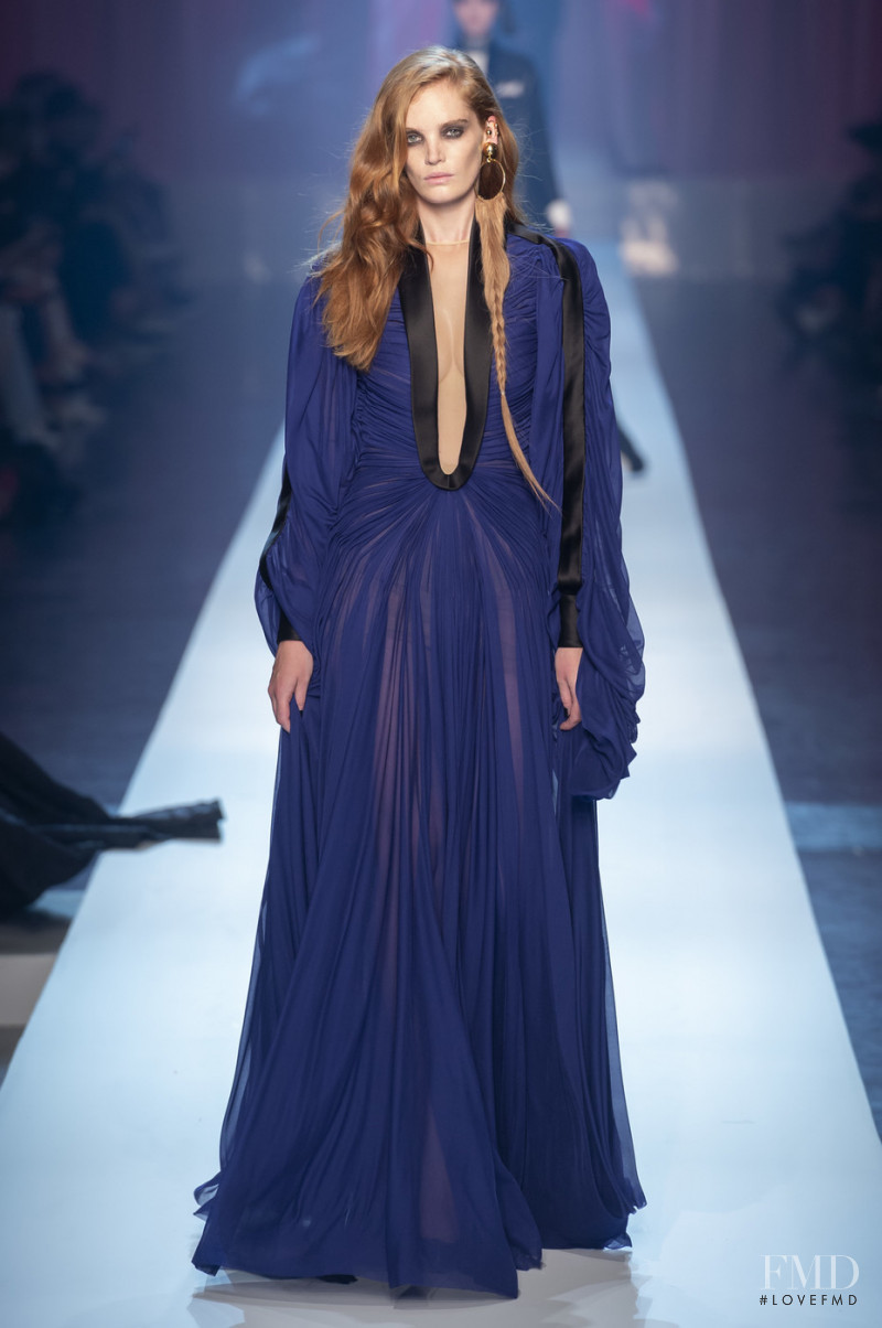 Alexina Graham featured in  the Jean Paul Gaultier Haute Couture fashion show for Autumn/Winter 2018