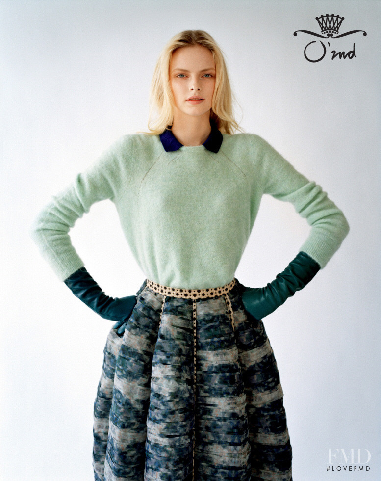 Elza Luijendijk Matiz featured in  the O\'2nd advertisement for Autumn/Winter 2012