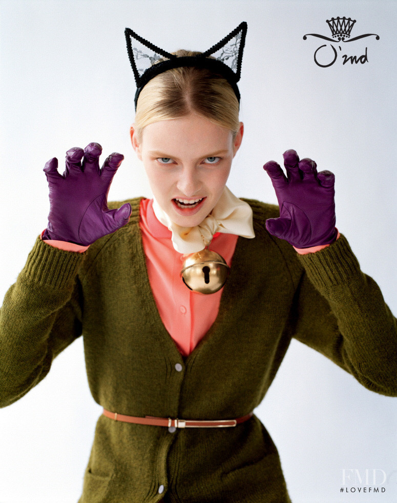 Elza Luijendijk Matiz featured in  the O\'2nd advertisement for Autumn/Winter 2012