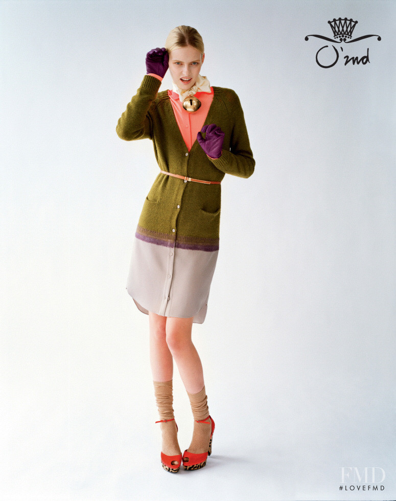 Elza Luijendijk Matiz featured in  the O\'2nd advertisement for Autumn/Winter 2012