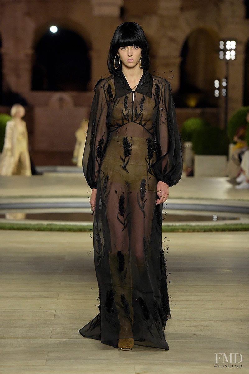Maria Miguel featured in  the Fendi Couture fashion show for Autumn/Winter 2019