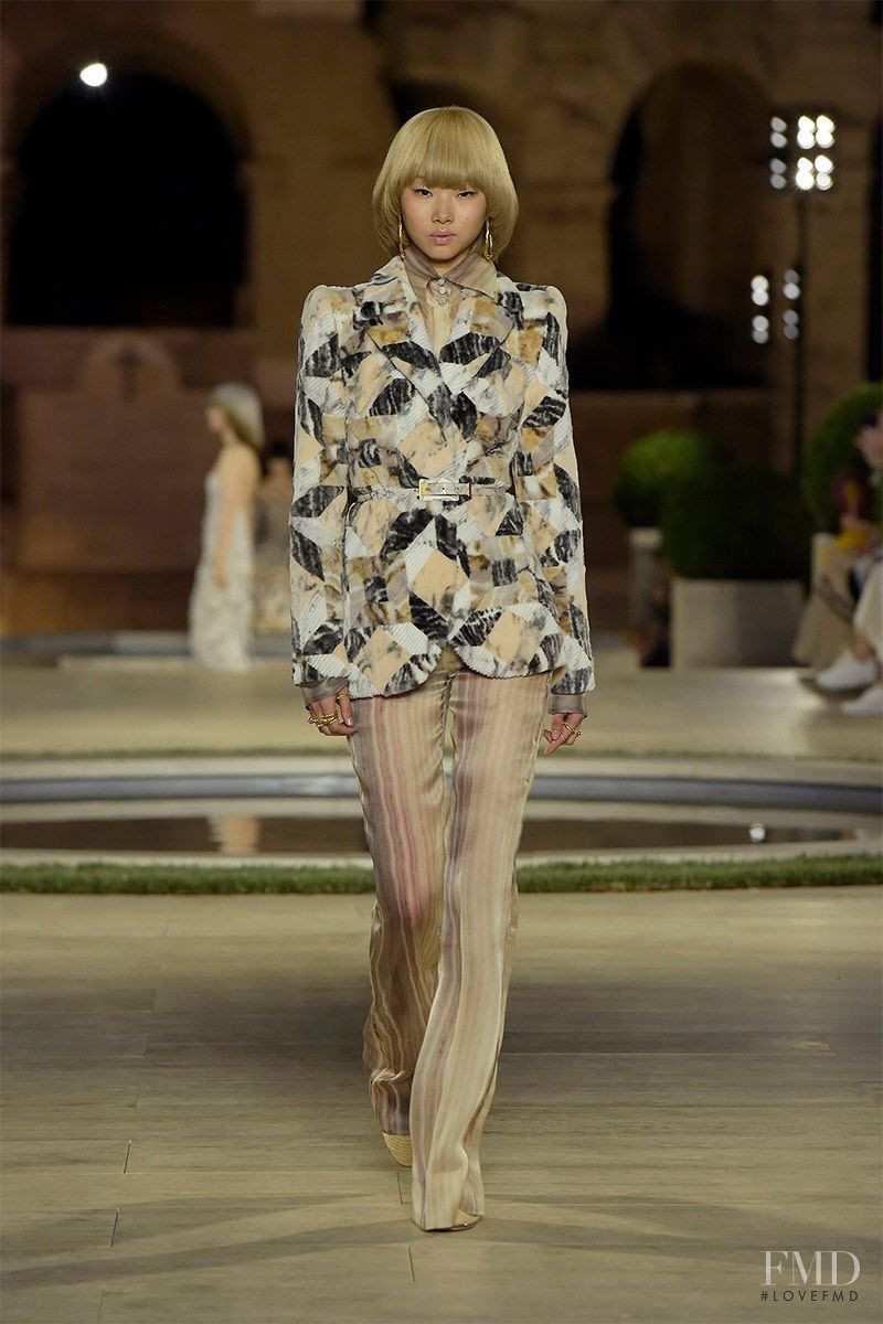 Yoon Young Bae featured in  the Fendi Couture fashion show for Autumn/Winter 2019