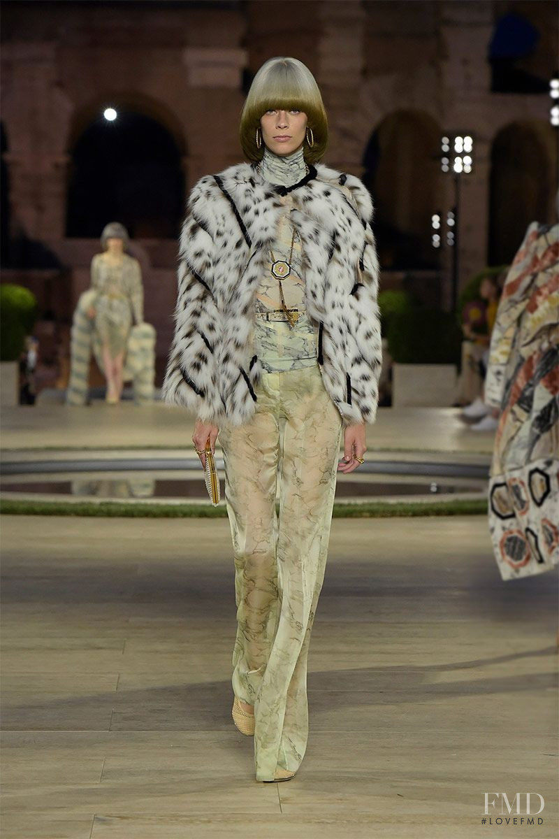 Lexi Boling featured in  the Fendi Couture fashion show for Autumn/Winter 2019