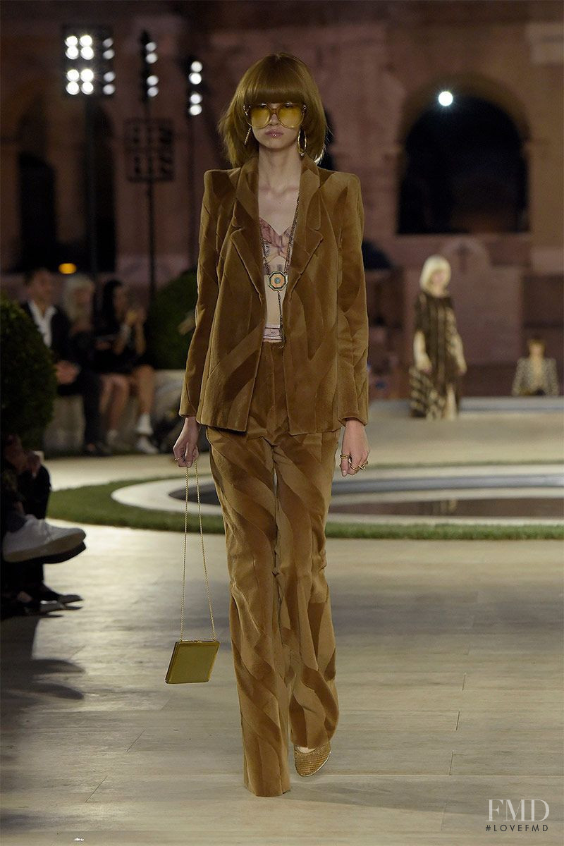Bianka Szilagyi featured in  the Fendi Couture fashion show for Autumn/Winter 2019