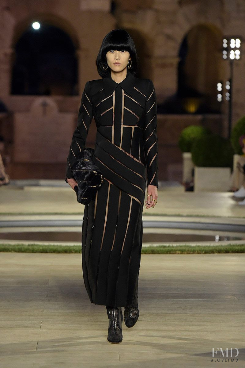 Liu Wen featured in  the Fendi Couture fashion show for Autumn/Winter 2019