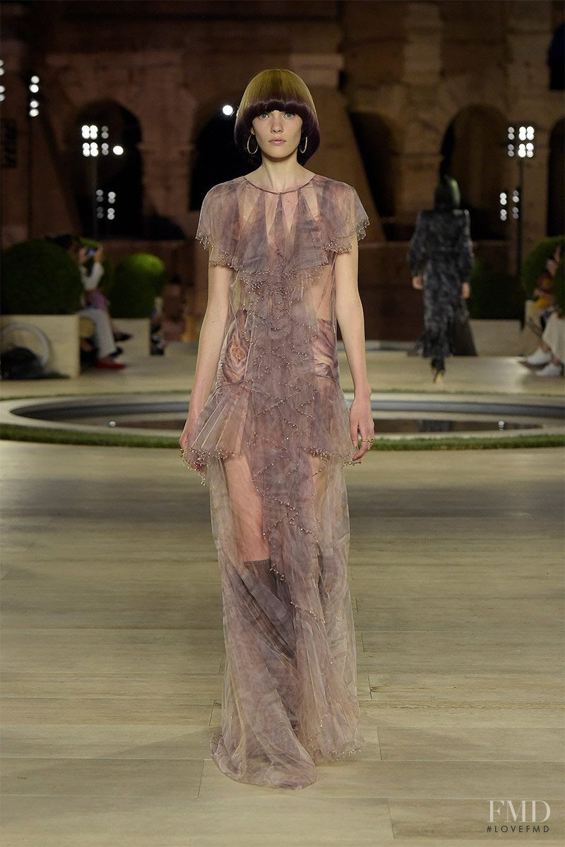 Penelope Ternes featured in  the Fendi Couture fashion show for Autumn/Winter 2019