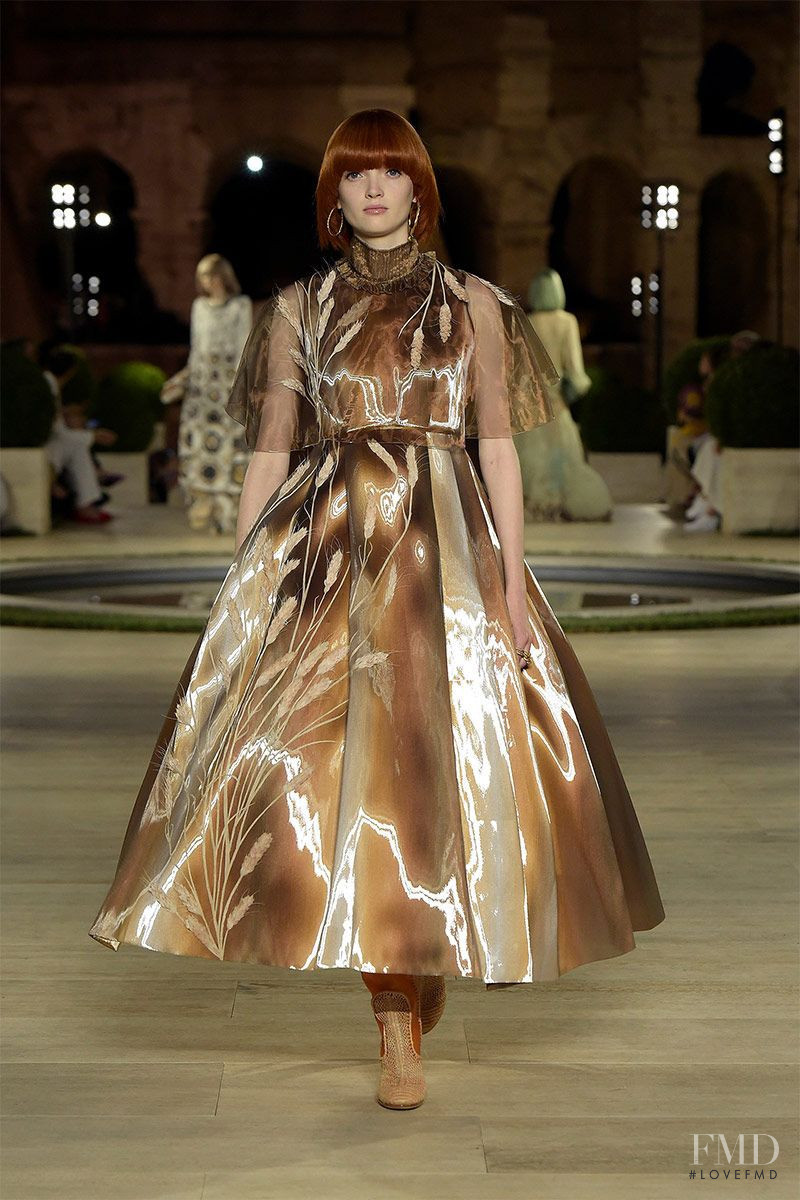 Ruth Bell featured in  the Fendi Couture fashion show for Autumn/Winter 2019