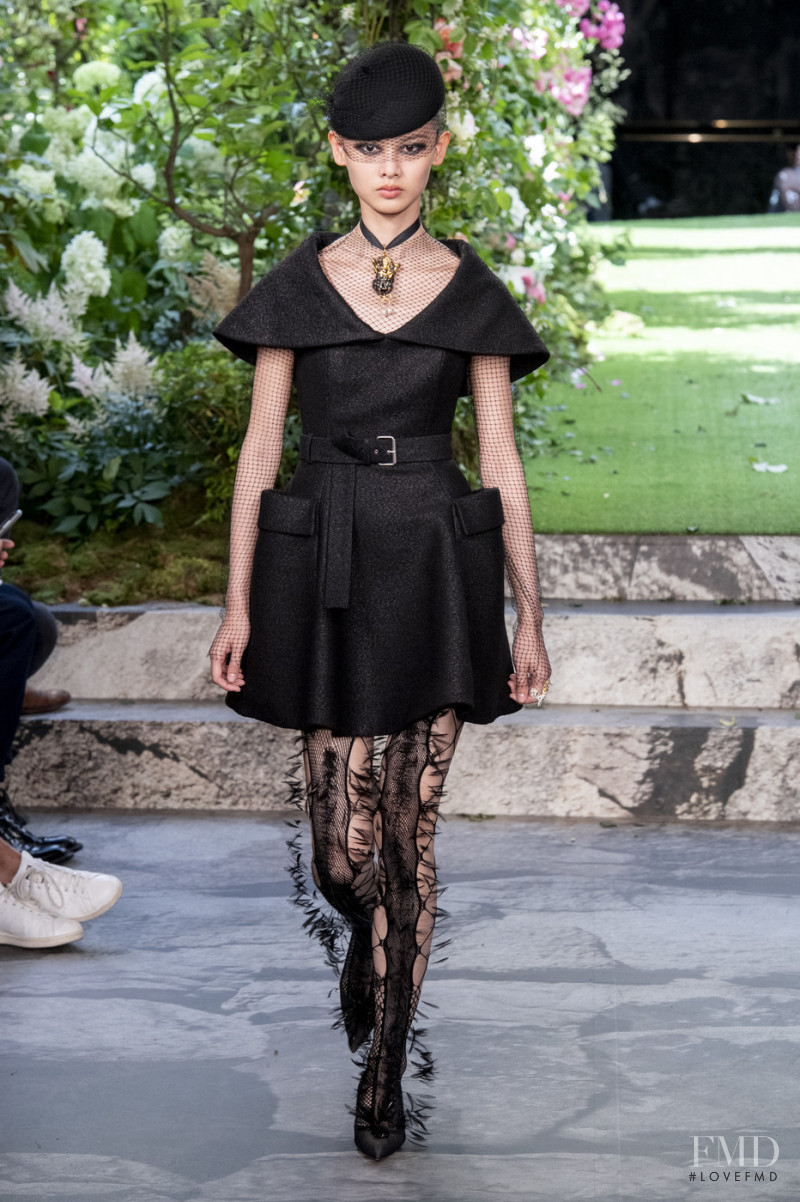 Shu Ping Li featured in  the Christian Dior Haute Couture fashion show for Autumn/Winter 2019