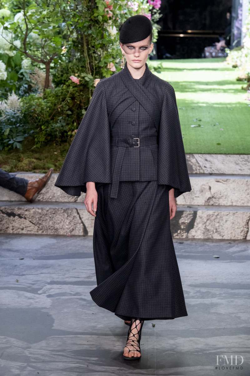 Carolina Burgin featured in  the Christian Dior Haute Couture fashion show for Autumn/Winter 2019