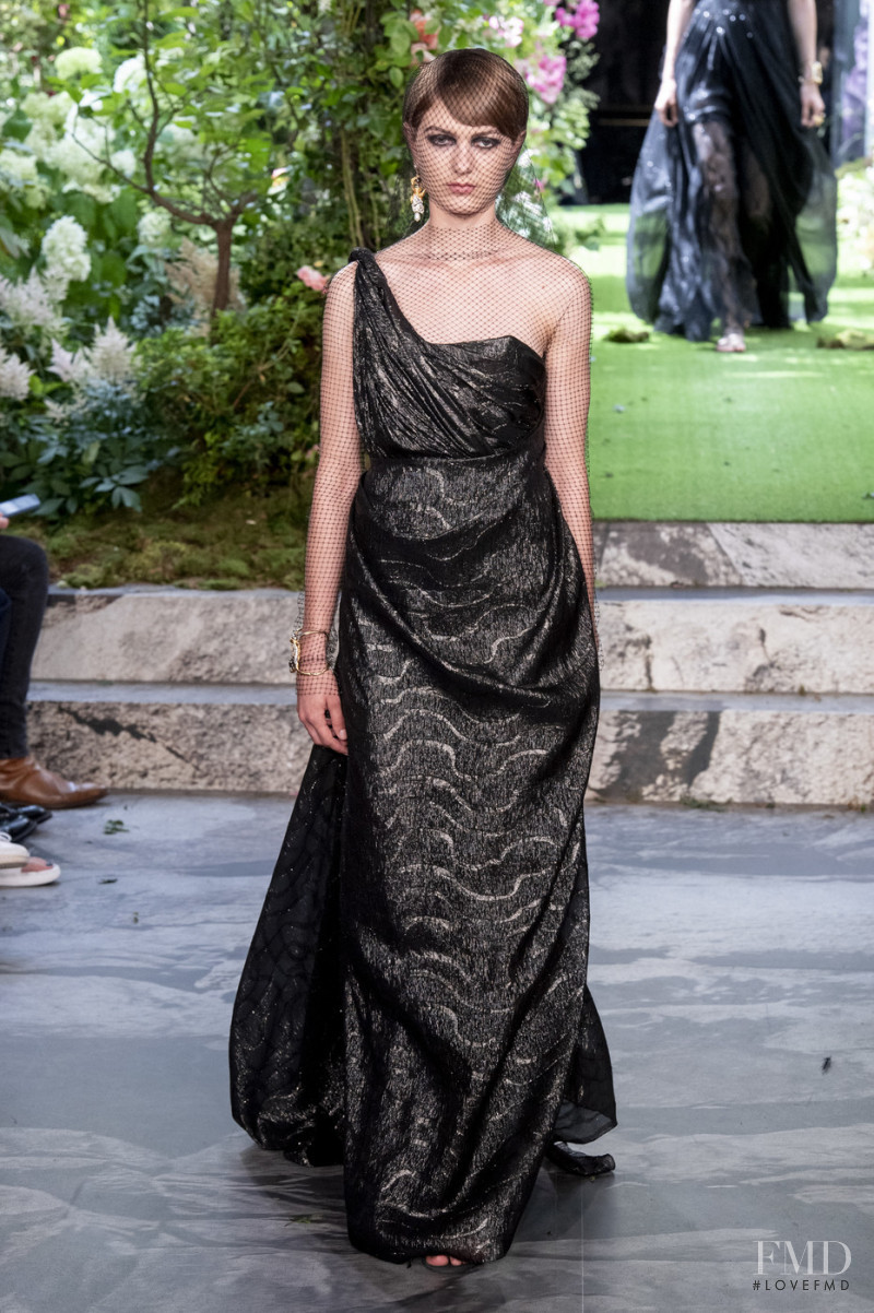Mick Estelle featured in  the Christian Dior Haute Couture fashion show for Autumn/Winter 2019