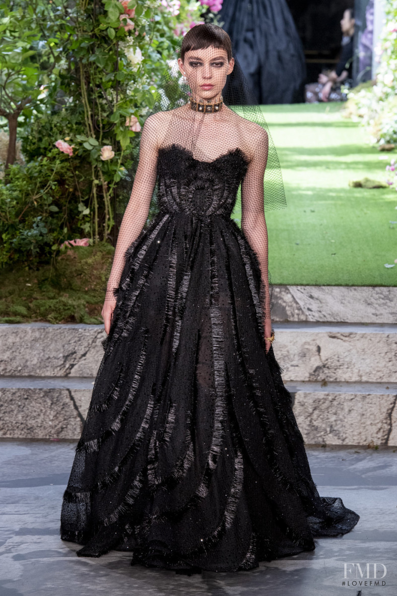 Ninouk Akkerman featured in  the Christian Dior Haute Couture fashion show for Autumn/Winter 2019