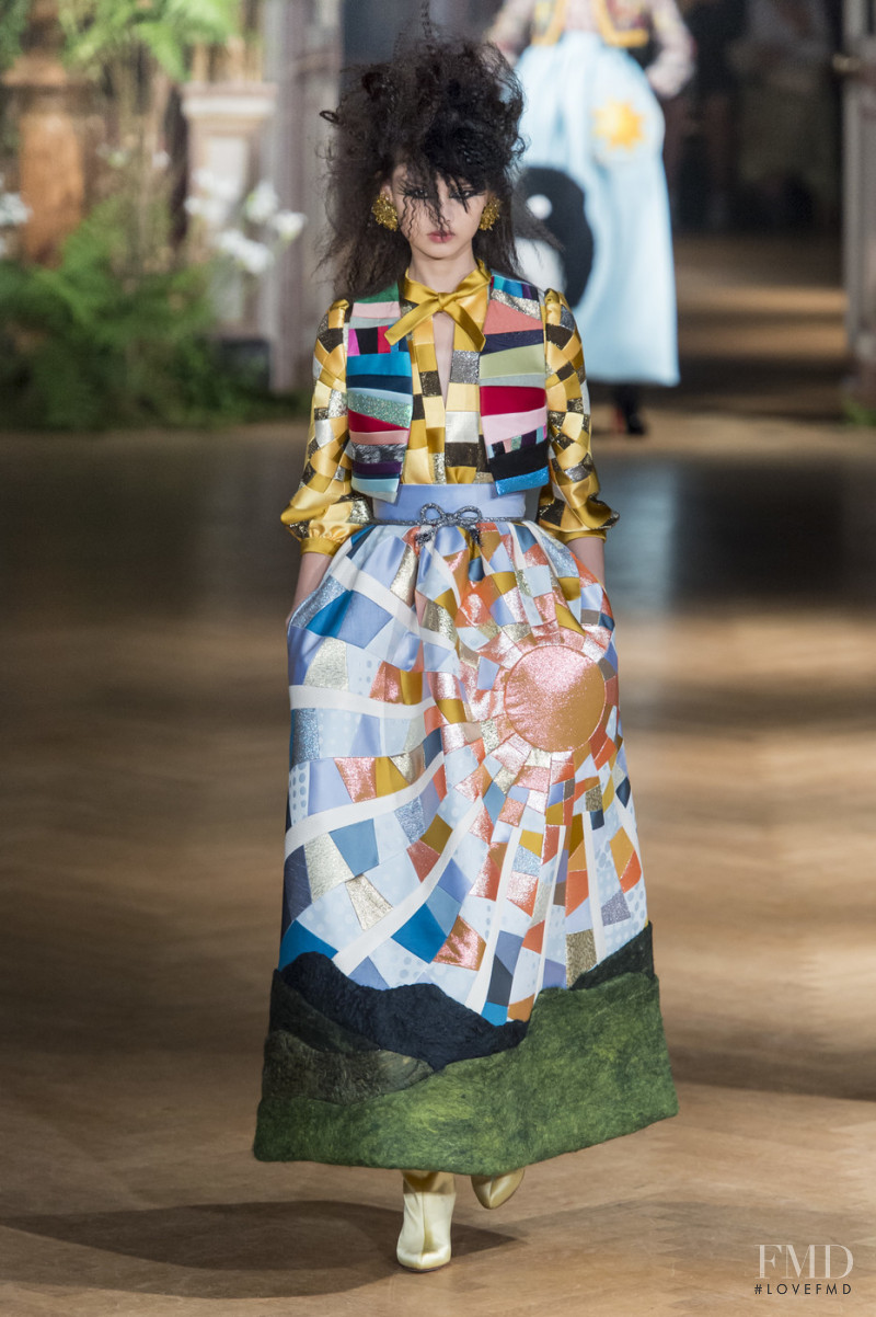 Shu Ping Li featured in  the Viktor & Rolf fashion show for Autumn/Winter 2019