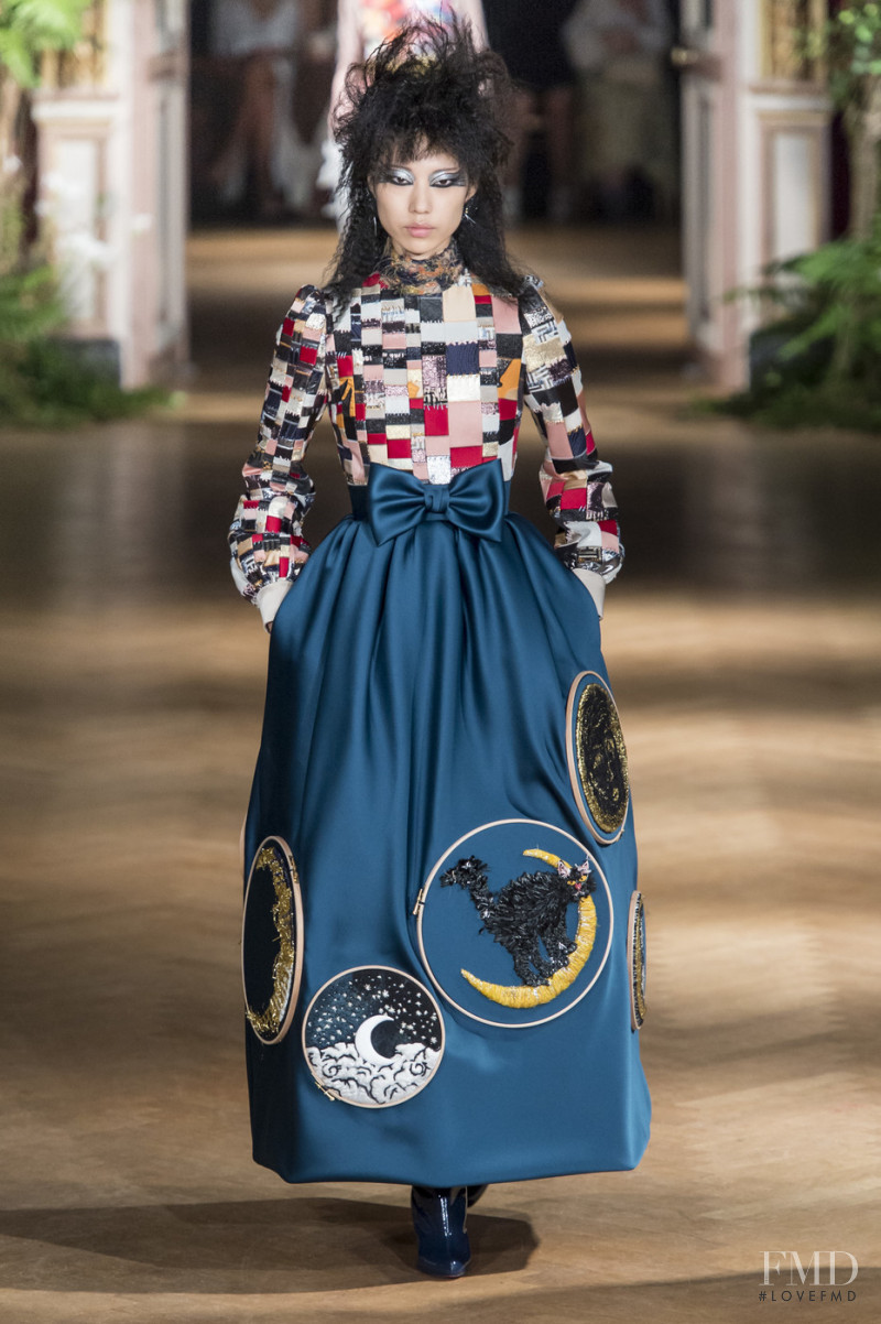 Heejung Park featured in  the Viktor & Rolf fashion show for Autumn/Winter 2019