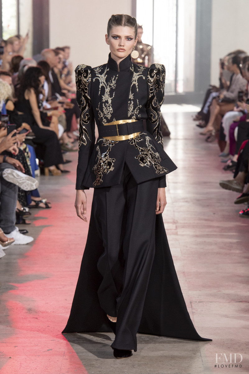 Djura Siebenga featured in  the Elie Saab Couture fashion show for Autumn/Winter 2019