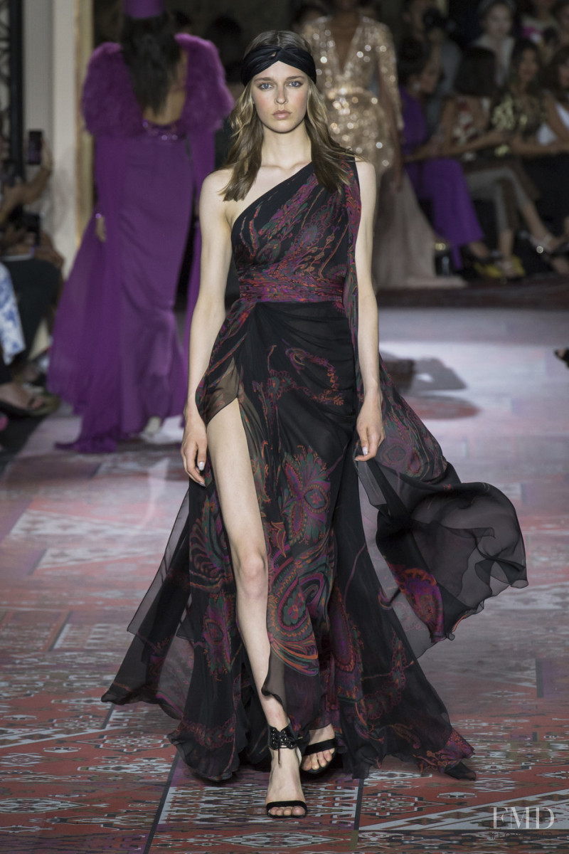 Merel Zoet featured in  the Zuhair Murad fashion show for Autumn/Winter 2019