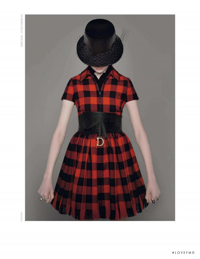 Ruth Bell featured in  the Christian Dior advertisement for Autumn/Winter 2019