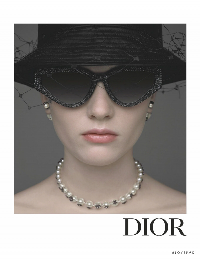 Ruth Bell featured in  the Christian Dior advertisement for Autumn/Winter 2019