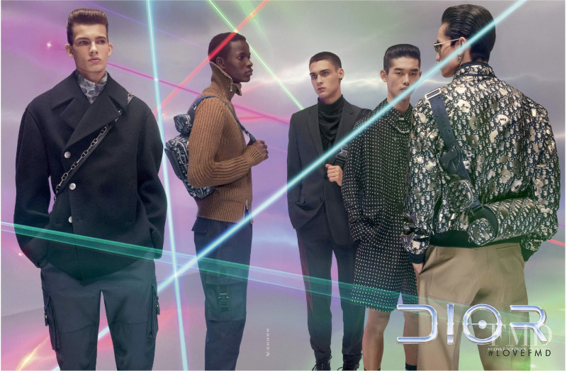 Ludwig Wilsdorff featured in  the Dior Homme advertisement for Autumn/Winter 2019