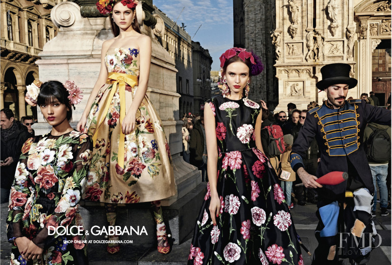 Varsha Gopalakrishna featured in  the Dolce & Gabbana advertisement for Autumn/Winter 2019