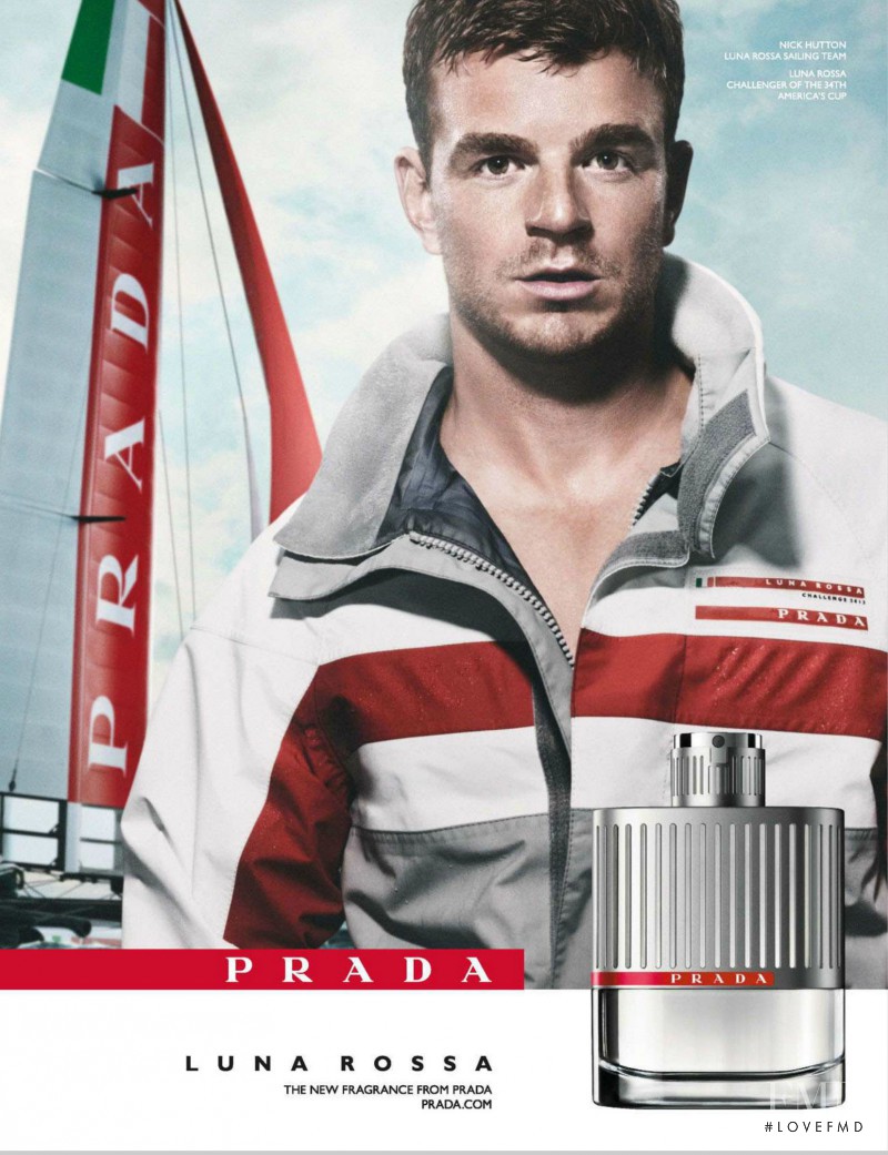 Prada \'Luna Rossa\' Fragrance advertisement for Autumn/Winter 2012