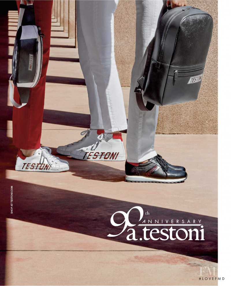 a.testoni advertisement for Autumn/Winter 2019