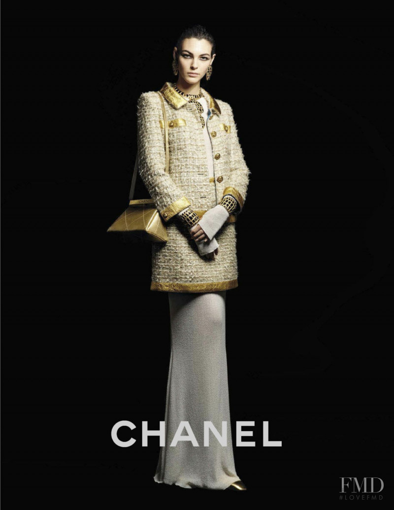 Vittoria Ceretti featured in  the Chanel advertisement for Pre-Fall 2019