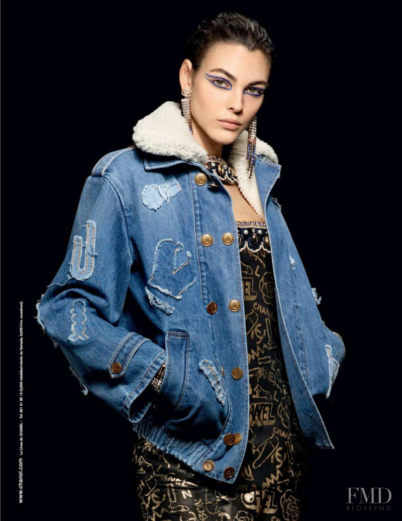 Vittoria Ceretti featured in  the Chanel advertisement for Pre-Fall 2019